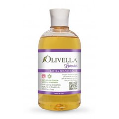 Гель для ванни та душу Лаванда на основі оливкової олії, 500 мл, Olivella