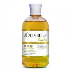 Гель для душа и ванны Ваниль на основе оливкового масла, 500 мл, Olivella
