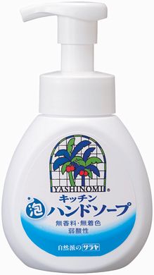 Мыло-пена для рук Yashinomi 250 мл, Saraya