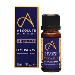 Ефірна олія ЛЕМОНГРАС органічна, 10 мл, Absolute Aromas