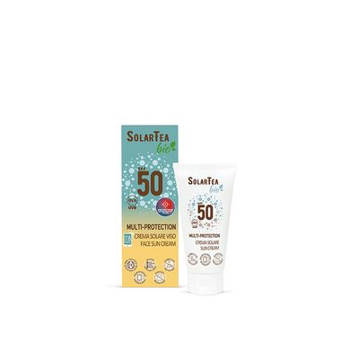 Крем мультизащитный для лица и деликатных зон с высоким уровнем защиты Multi-Protection Face Sun CreamSPF 50, 50мл, Bema Cosmetici