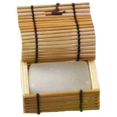 Натуральний сольовий дезодорант в бамбуковій шкатулці, 80 г, Chandi