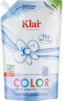 Рідина для прання кольорового одягу, 1,5 л (Eco Pack), Klar