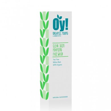 Очищуюча пінка для обличчя Clear Skin Foaming Face Wash, 100 мл, Oy! Organic Young