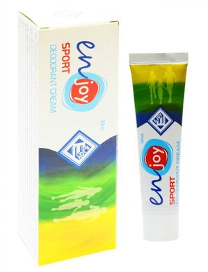 Еко-крем-дезодорант Sport unisex, 30мл, Enjoy-Eco