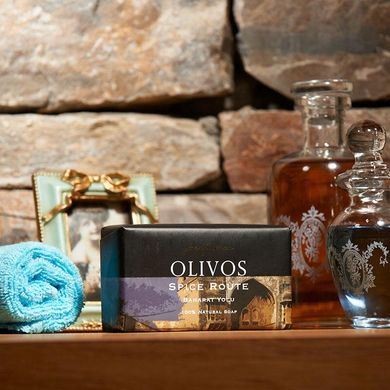 Perfumes Spice Route натуральное оливковое мыло, 250г, Olivos