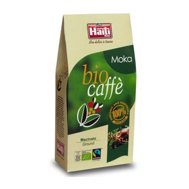 Кофе обжаренный молотый органический Мока, 250г, Haiti Roma Caffe - до 30.04.21