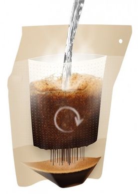 Кофе молотый органический из Эфиопии, в упаковке для заваривания, 20 г, GROWER'S CUP