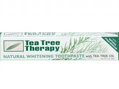 Відбілююча зубна паста без фтору з олією чайного дерева, 85 г, Tea Tree Therapy
