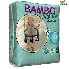 Підгузки-трусики еко Junior Pants, 12-20 кг, 20 шт, Bambo Nature, 20 шт