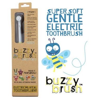 Электрическая зубная щетка с музыкой Buzzy Brush (от 3 лет), Jack N' Jill, 1 шт