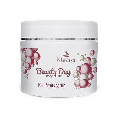 Скраб для тіла на основі червоних фруктів Naturys Beauty Day, 500мл, Bema Cosmetici