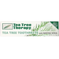 Зубна паста з питною содою та олією чайного дерева, 142 г, Tea Tree Therapy
