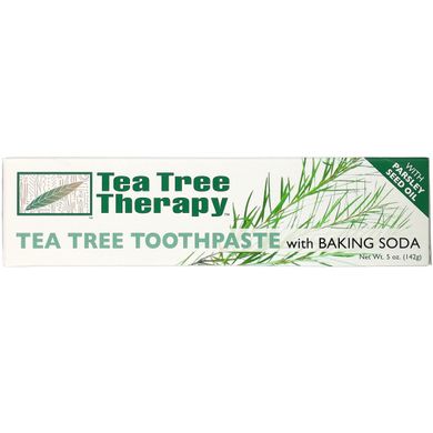 Зубная паста с питьевой содой и маслом чайного дерева, 142 г, Tea Tree Therapy