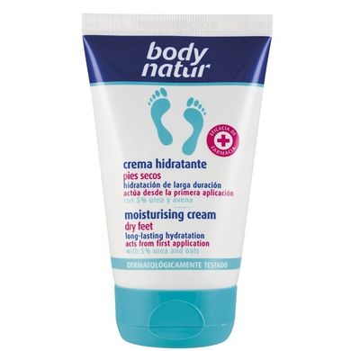 Увлажняющий крем для сухой кожи стоп Moisturising Cream, 100 мл, Body Natur