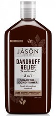 Шампунь і кондиціонер 2 в 1 від лупи Dandruff Relief, 355 мл, Jason Natural Cosmetics