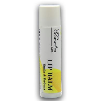 Ультра-поживний бальзам для губ VANILA & VERBENA, 5 г, Cryo Cosmetics