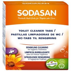 Органічні таблетки для чищення туалету, 15 шт, Sodasan, 15 шт