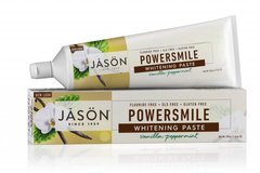 Відбілююча зубна без фтору паста Ваніль і М'ята Powersmile, 170 г, Jason Natural Cosmetics
