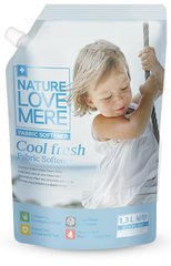 Кондиционер для детской одежды Прохладная свежесть, 1300 мл (мягкая упаковка), Nature Love Mere