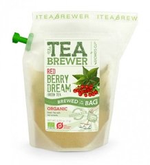 Чай зелений органічний Red Berry Dream, в упаковці для заварювання, 4 г, GROWER'S CUP