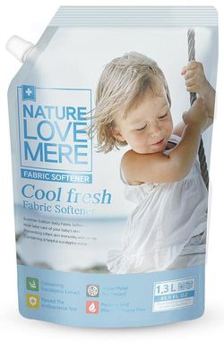 Кондиціонер для дитячого одягу Прохолодна свіжість, 1300 мл (м'яка упаковка), Nature Love Mere