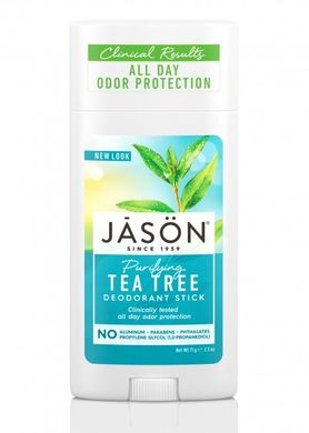 Твердый дезодорант Чайное дерево, 71 г, Jason Natural Cosmetics