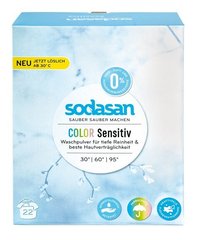 Органічний пральний порошок-концентрат Color Sensitiv, 1010 г, Sodasan