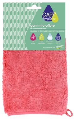 Перчатка из микрофибры MICROFIBER GLOVE, Capt'Hygiene, 1 шт