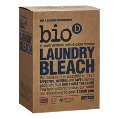 Дезінфікуючий кисневий відбілювач, плямовивідник Laundry Bleach, 400 г, Bio-D