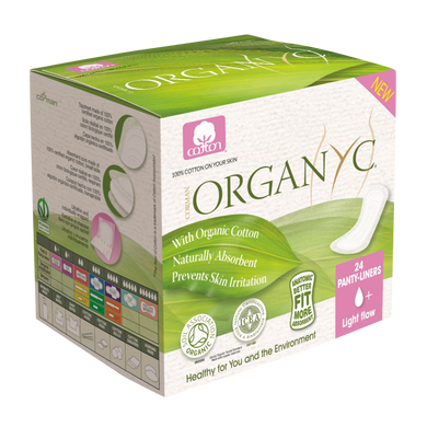 Ежедневные органические прокладки в индивидуальной упаковке, 24 шт, Corman Organyc, 24 шт