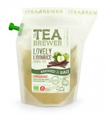 Трав'яний чай органічний Lovely Liquorice, в упаковці для заварювання, 9г, GROWER'S CUP