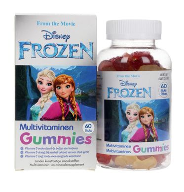 Мультивитамины Disney Frozen Холодное сердце, жевательные конфеты, 60 шт, Vision Provider, 60 шт