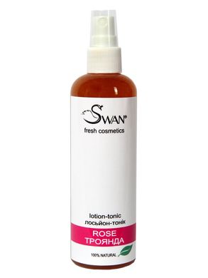 Натуральный лосьон-тоник витаминный Роза, для сухой и нормальной кожи, 150мл, SWAN