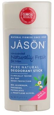 Твердий дезодорант ДЛЯ ЧОЛОВІКІВ, Jason Natural Cosmetics
