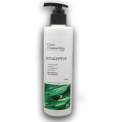 Очищающий шампунь EUCALYPTUS для жирных волос, 250 мл, Cryo Cosmetics
