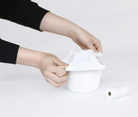 Эко смывающиеся вкладыши для детского горшка Clean Potty Flushable Bags из 100% биоразлагаемой пленки, 30 шт, ECO by NATY, 30 шт
