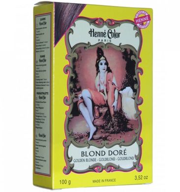 Хна-фарба Золотистий блондин, 100г, Henne Color