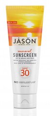 Сонцезахисний мінеральний засіб широкого спектру SPF 30, Jason Natural Cosmetics