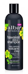 Щоденний очищающий детокс шампунь для волосся Гавайський - Вулканічна глина, 355 мл, Alba Botanica