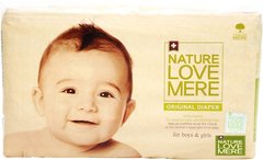 Підгузки Nature Love Mere Original Newborn, для новонароджених (2-4 кг) 54 шт, 54 шт