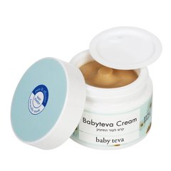 Натуральний крем для немовлят, догляд за шкірою немовлят з самого народження BabyTeva Cream, 50мл, BABY TEVA